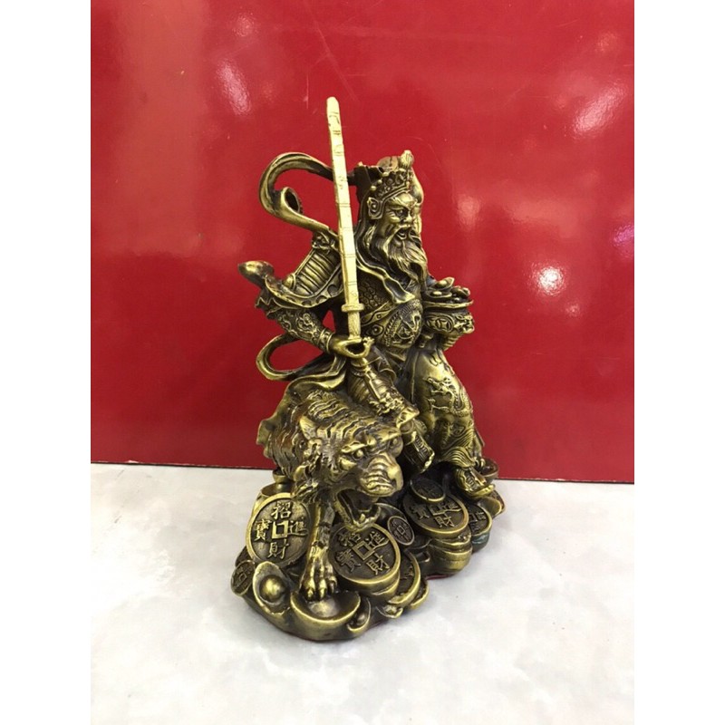 Triệu Công Minh cưỡi hổ 22cm