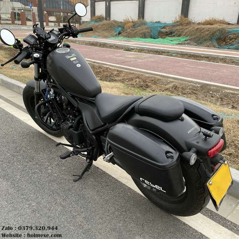 Cặp Thùng Hông Honda Rebel 300-500 + Pass Ốc Vít