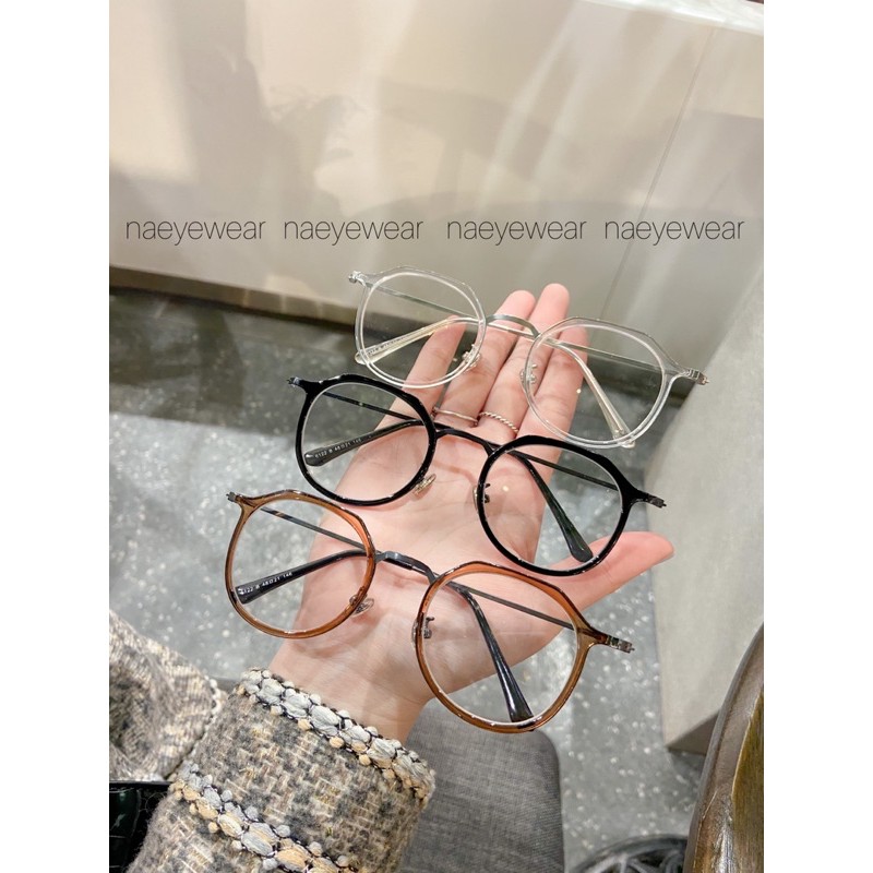 Kính đa giác kim loại mix nhựa mẫu mới xinh ngất