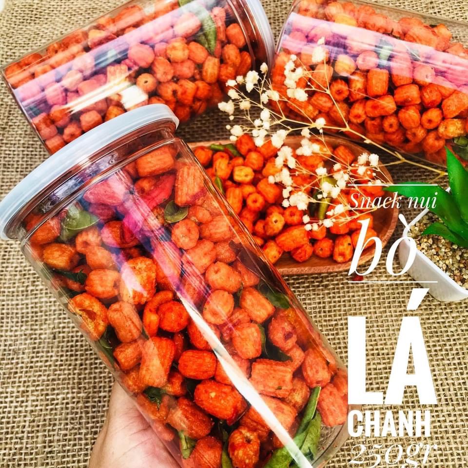 300GR NUI SẤY KHÔ BÒ LÁ CHANH