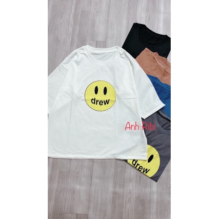 Áo Thun Tay Lỡ ABC Ảnh Thật, Áo Phông Unisex Mam Nữ Form Rộng Oversize Chất Liệu Cotton