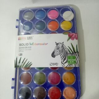 Màu nước khô dạng nén Solid Watercolor