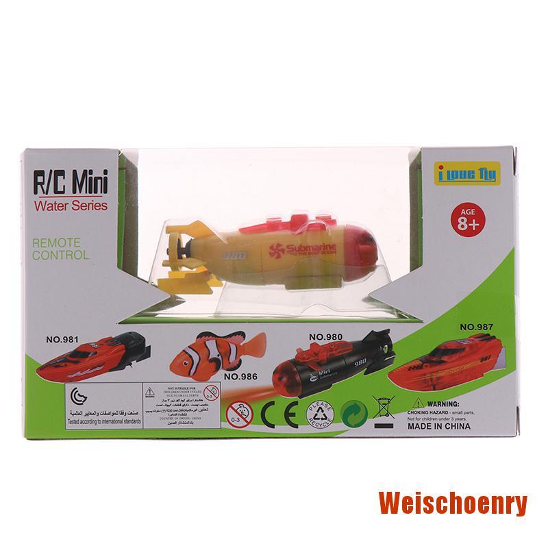 Đồ Chơi Tàu Ngầm Mini Rc Điều Khiển Từ Xa