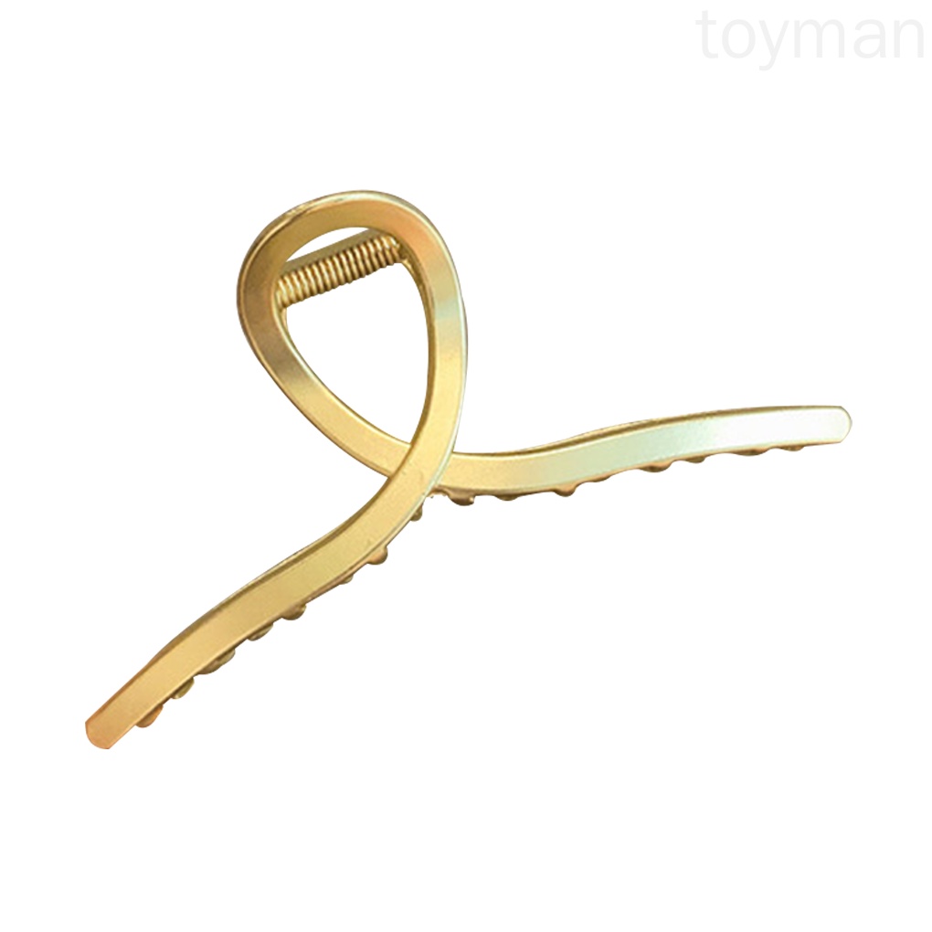 Kẹp Tóc Hợp Kim Thiết Kế Đơn Giản Thời Trang Cho Nữ