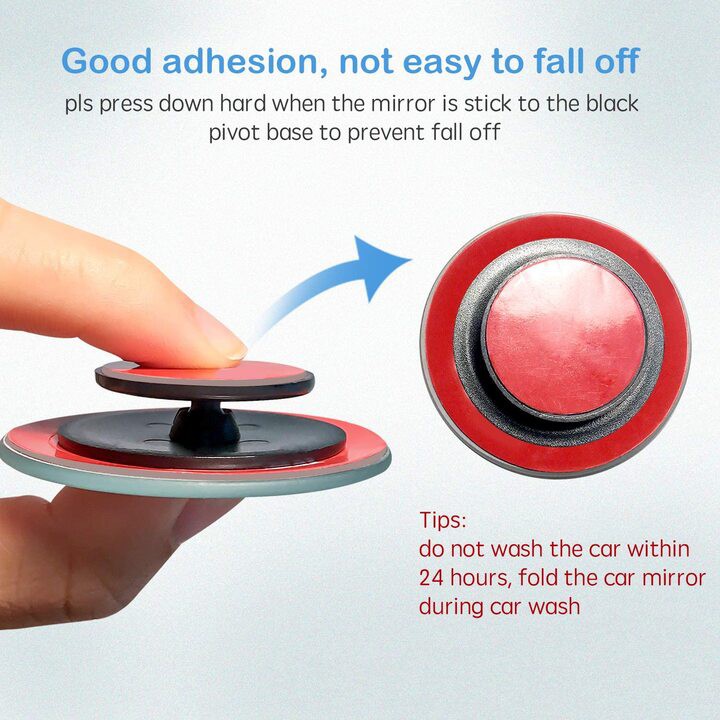 Bộ Gương Cầu Lồi 360 Độ Chiếu Hậu Cao Cấp Dành Cho Ô Tô/ Mã sản phẩm ACP-001 | BigBuy360 - bigbuy360.vn