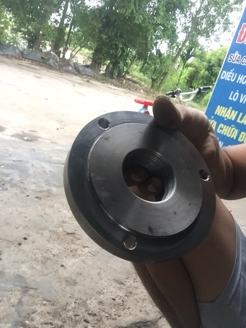 Mặt Bích Cổ zen lắp máy tiện 130mm đến 190 mm