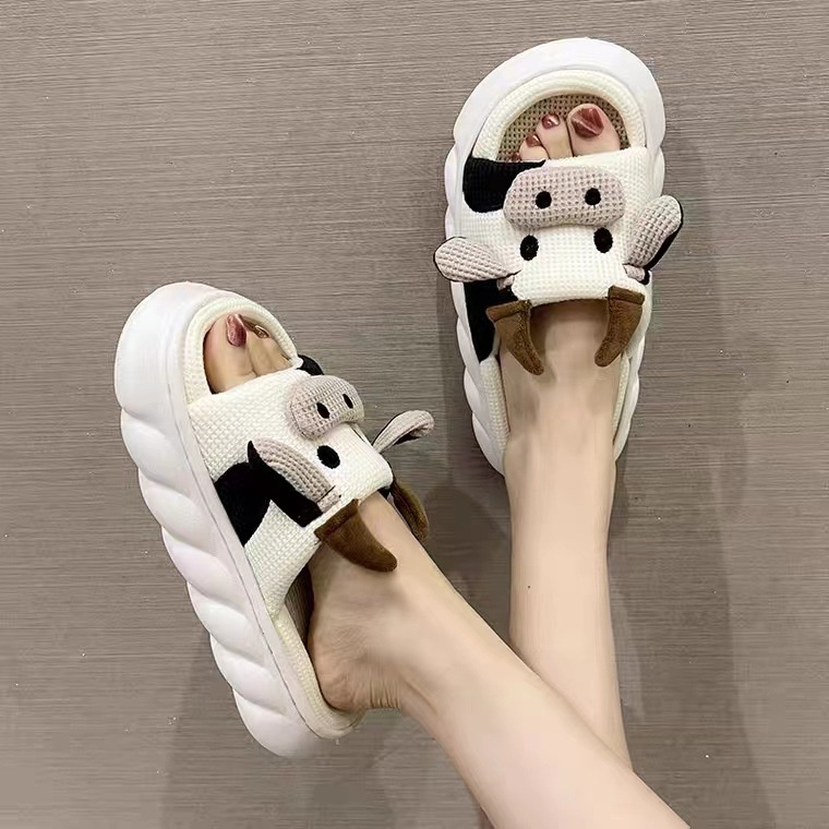 Dép Nữ Quai Ngang Nữ Ếch, Thỏ Cute