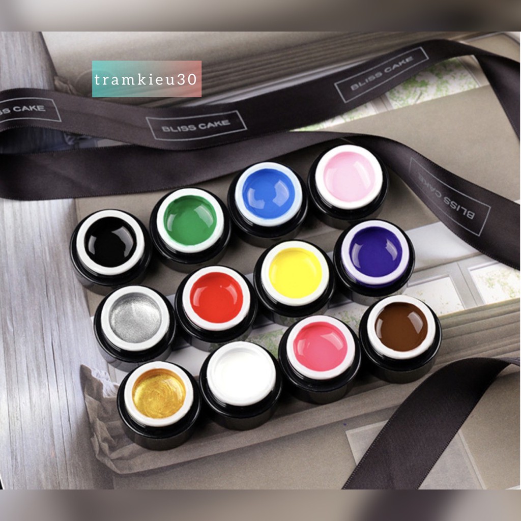 Gel Vẻ Trang Trí Nail 8g đặc