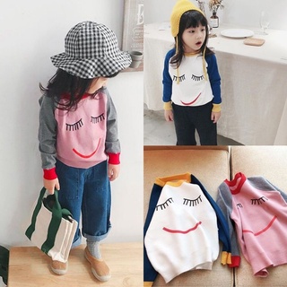 Quần áo trẻ em câu lạc bộ trẻ em mùa thu và mùa đông áo len cổ tròn