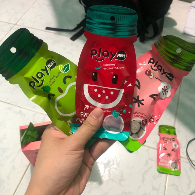 Kẹo play more dạng gói (12gram/gói)
