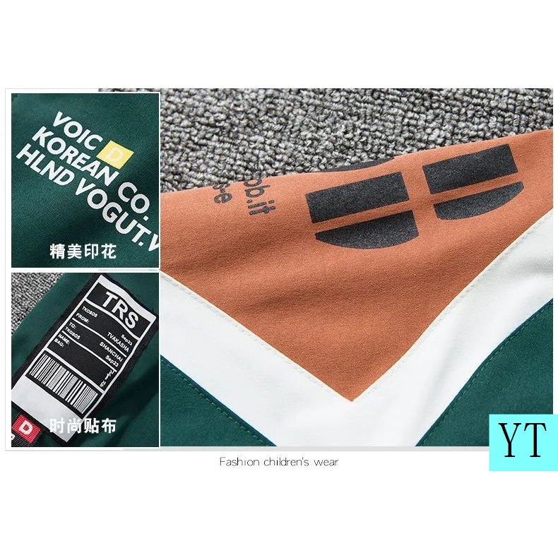 Áo khoác thời trang xuân thu cho bé trai 5-7 2021 4 6 8 9 12 5 tuổi