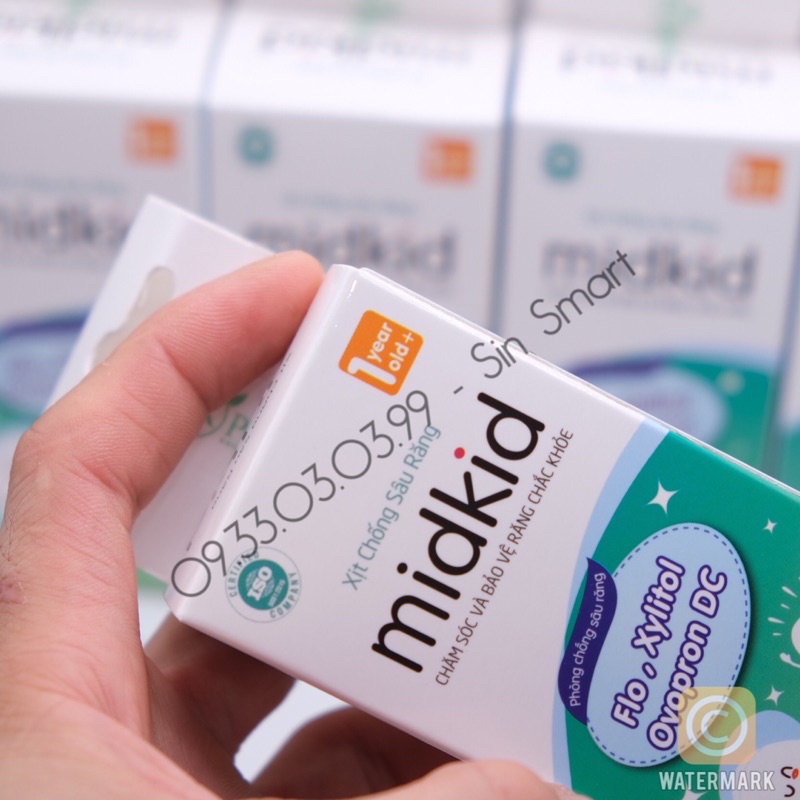 Xịt Chống Sâu Răng MIDKID an toàn tuyệt đối dành cho bé