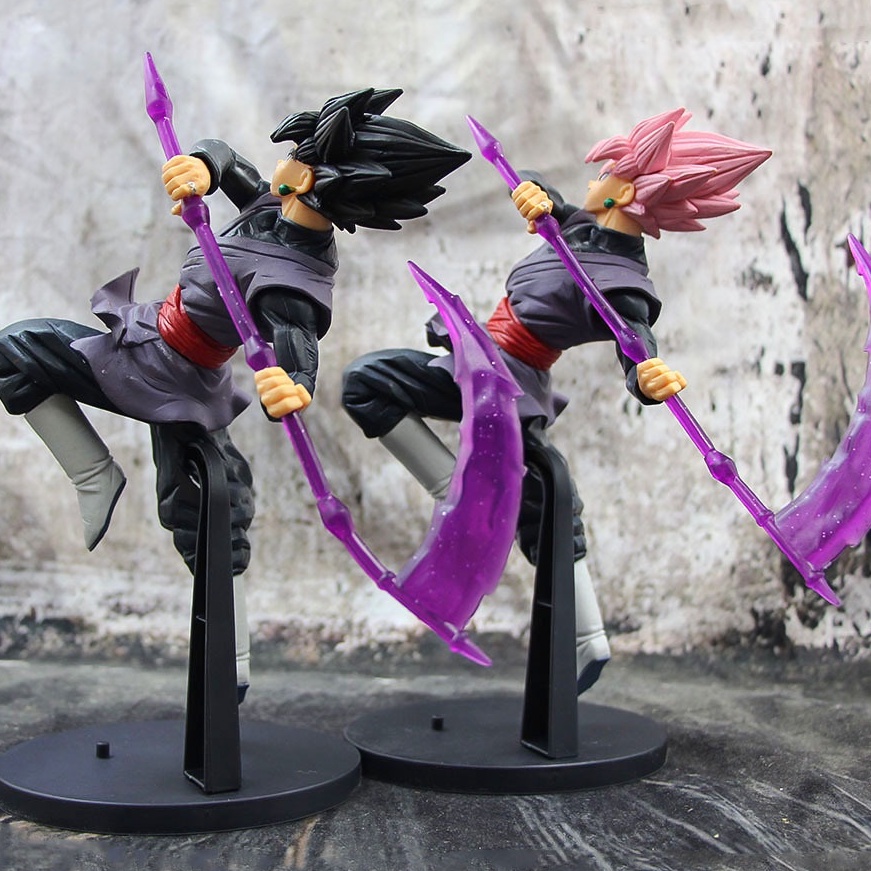 Mô hình nhân vật Dragon Ball Black Goku Rose Grandista cầm lưỡi hái trong 7 Viên Ngọc Rồng - 0IX5