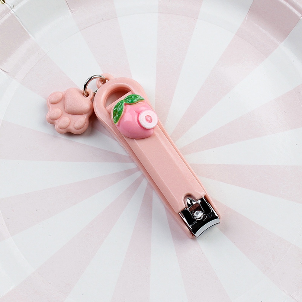 [Hàng mới về] Dụng cụ cắt móng mini họa tiết trái cây màu sắc giao ngẫu nhiên