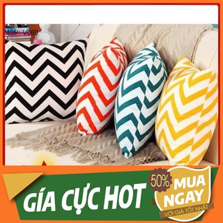 Vỏ gối Zick Zack [Giá Cực Hot]