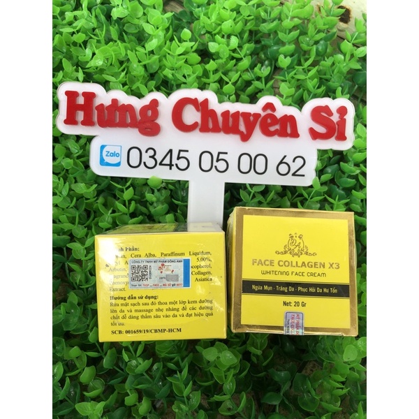 kem face collagen x3 hàng chuẩn chính hãng 100%