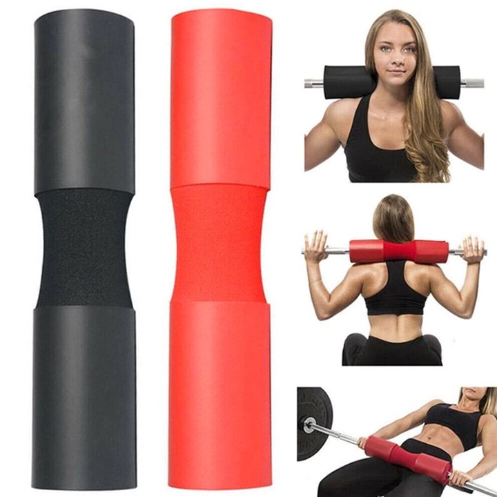 Mút lót vai gánh tạ barbell squat pad JS (có dây buộc)