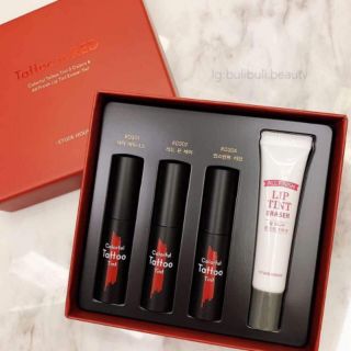 Set SON COLORFUL TATTOO TINT gồm 3 thỏi