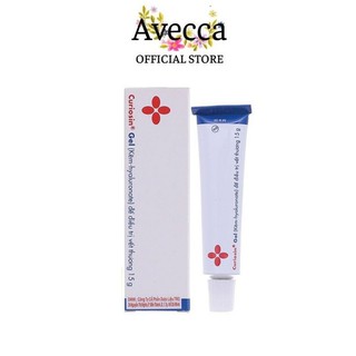 Gel Giảm Sẹo Chứa Kẽm Cho Vết Thương Hở Giúp Lành Sẹo,  Mờ Thâm Curiosin 15g
