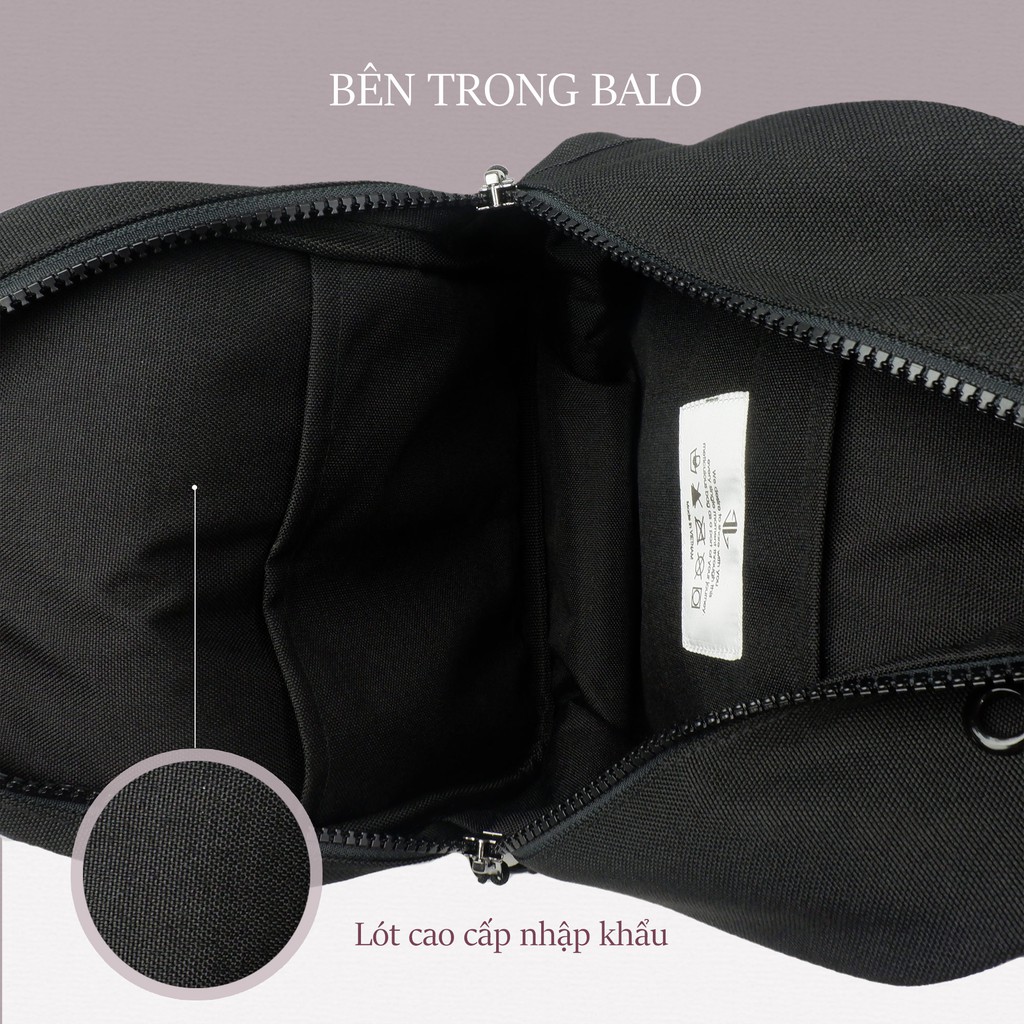 Balo Nữ Mini Canvas, Balo Thời Trang Nữ Mini JIVI BRAND® B05