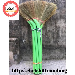 Chổi chít, chổi đót quét nhà được chà sạch bông chắc rẻ bền đep