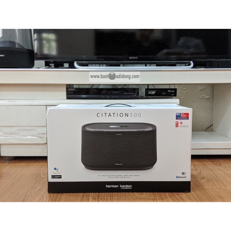 Loa Harman Kardon Citation 500 - Loa cao cấp hỗ trợ Multiroom, Wifi, Airplay, Google