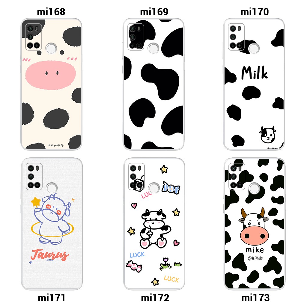 Ốp lưng VSmart Joy 3 - Joy 4 - Live 4 - Star 5 - Star 4 - Star 3 - Active 3 in hình vân da bò sữa hot trend