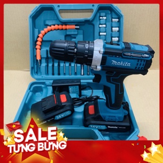 Máy Khoan Pin Bắn Vít Makita 36V 3 chức năng, khoan tường bắn vít mở bulong, tiện lợi cho việc sử dụng gia đình