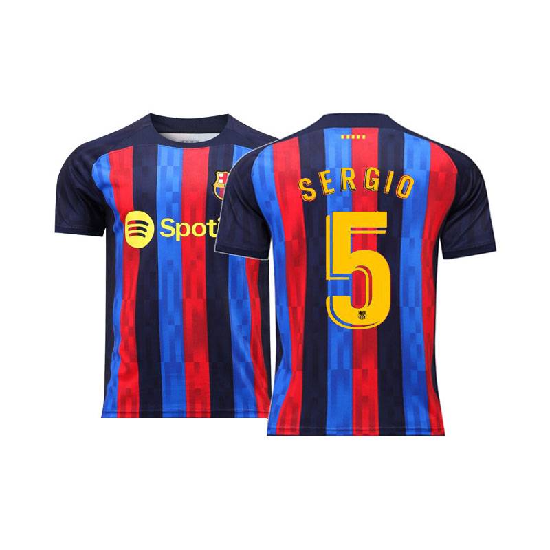 Áo Thun Bóng Đá NP2 2022-2023 PN2 Đội Tuyển Barcelona FCB Messi Suarez Sergio Jong