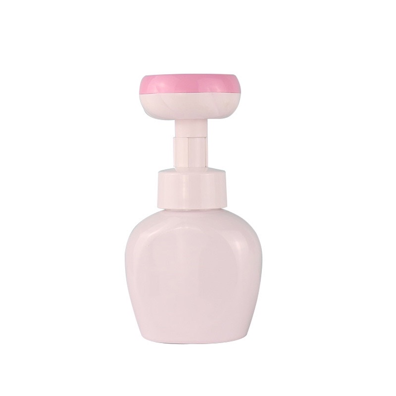 Chai đựng sữa rửa mặt tạo bọt hoa hồng (300ml)