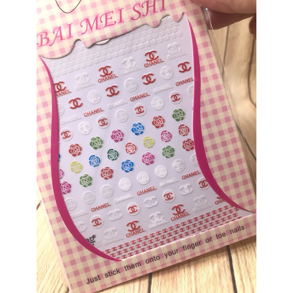 Hình dán móng tay mã số 210