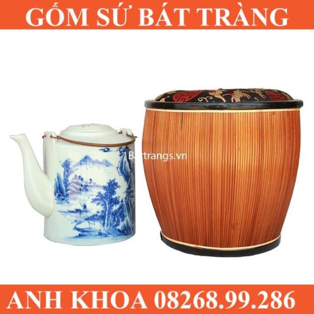 Bao ấm ủ 1,5l - Gốm sứ Bát Tràng Anh Khoa