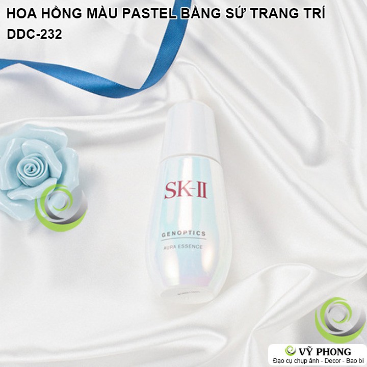 HOA HỒNG SỨ MÀU PASTEL PHONG CÁCH BẮC ÂU TRANG TRÍ TRƯNG BÀY ĐẠO CỤ CHỤP ẢNH SẢN PHẨM INS DDC-232