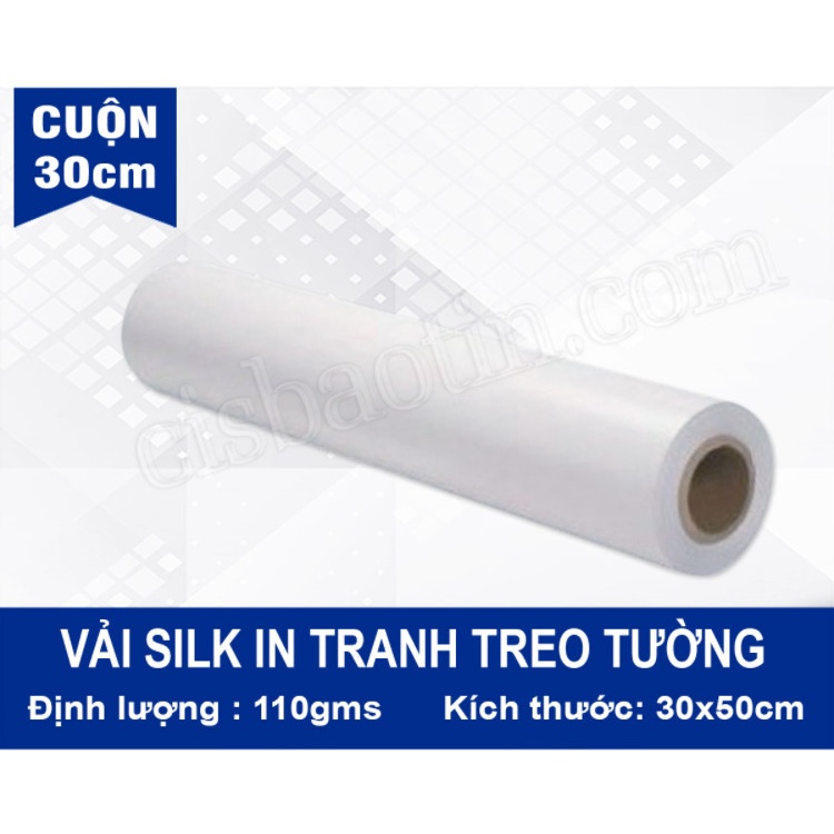 VẢI SILK CUỘN KHỔ 30CM