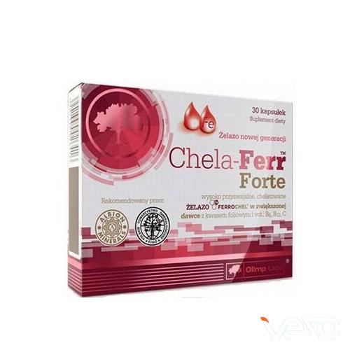 Chela-Ferr Forte _ Sắt cho bà bầu-Hỗ trợ bổ sung và dễ hấp thu sắt. Hỗ trợ cải thiện thiếu máu do thiếu sắ