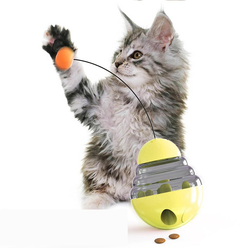 Đồ chơi thức ăn bóng chọc ghẹo cho mèo kích thích bản năng mèo vui chơi giải trí ăn uống