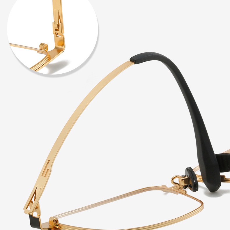 Mắt Kính Siêu Nhẹ Thoải Mái Bằng Titan PT079 Dành Cho Nam