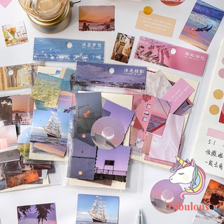 Túi 41 hình trang trí sổ planner bullet journal theo chủ đề (chưa có keo dán)