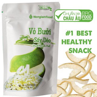 Vỏ Bưởi Sấy Dẻo Nonglamfood 25g | Trái cây sấy dẻo dinh dưỡng | Healthy Snack