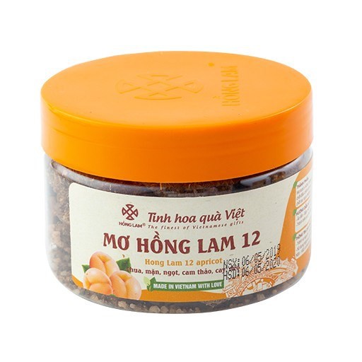 [Mã FMCGMALL - 8% đơn 250K] Ô Mai Mơ Hồng Lam 12 - Vị Chua Cay Mặn Ngọt Cam Thảo - Hộp (200g,300g,500g)