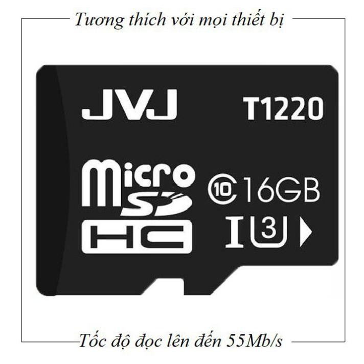 PR7 Thẻ nhớ JVJ 16G U3 C10 tốc độ cao - chuyên dụng cho camera 5