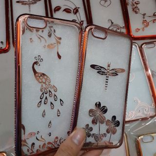 Ốp dẻo đính đá viềm si