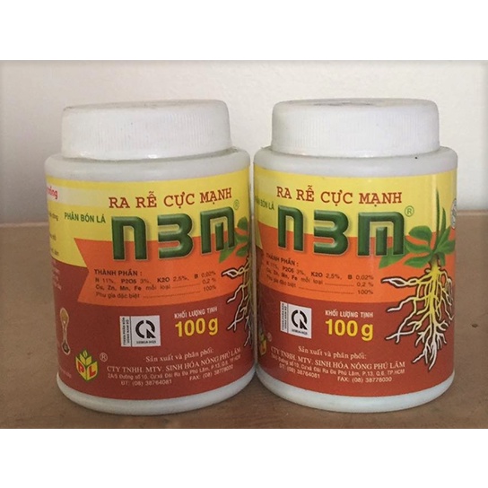 Phân Bón NPK Ra Rễ Cực Mạnh N3M - Hũ 100gram