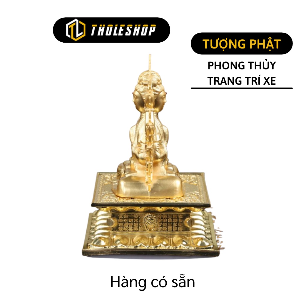 Tượng Phật Thế Âm Bồ Tát - Tượng Phong Thủy Trang Trí Xe Hơi Và Tinh Dầu Nước Hoa 5537