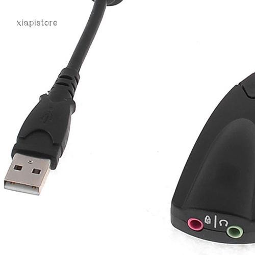 Dây kết nối USB cắm cổng tai nghe + microphone 3.5mm