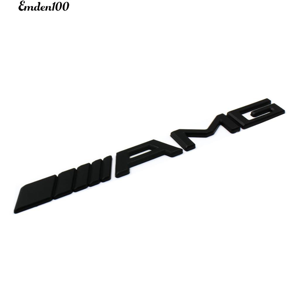 Logo 3D Bằng Nhựa Abs Dán Trang Trí Xe Hơi Benz Amg