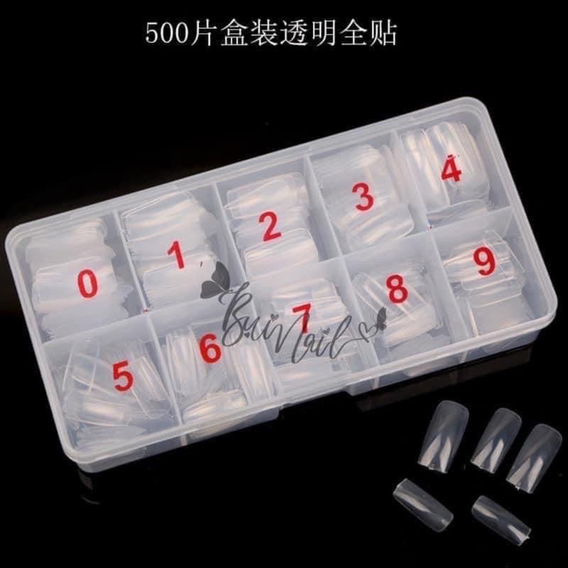 MÓNG UP HỘP SỐ FROM VUÔNG DÙNG CHO TAY VÀ CHÂN