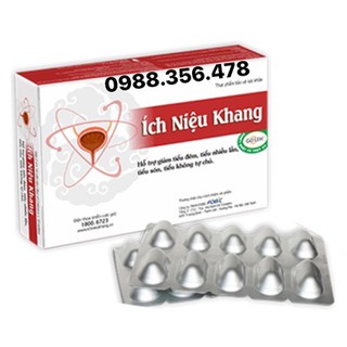 Ích Niệu Khang. Hỗ trợ giảm rối loạn tiểu tiện: tiểu đêm, tiểu nhiều lần, tiểu không kiểm soát, tiểu rắt, tiểu són...