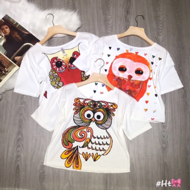 Áo phông croptop Thái Lan chất cotton 100% mặc đi biển (hình ngẫu nhiên) | BigBuy360 - bigbuy360.vn