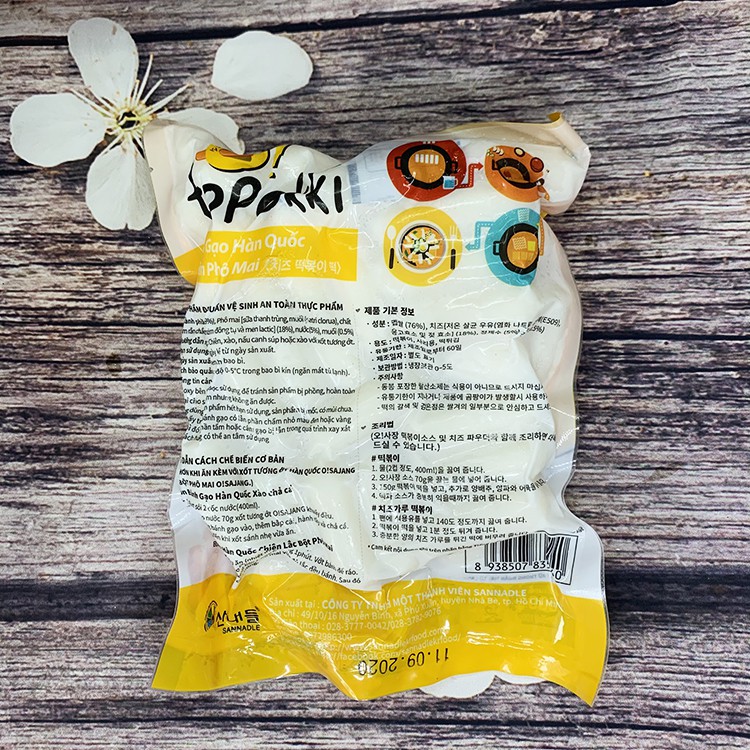 BÁNH GẠO NHÂN PHÔ MAI SANADLE 500G | BigBuy360 - bigbuy360.vn